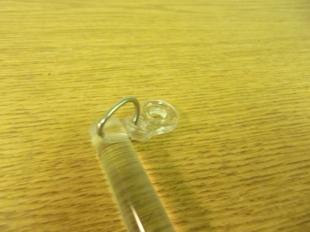 54510-00 36' Acrylic Baton With Snap Hook 1/2" Dia.