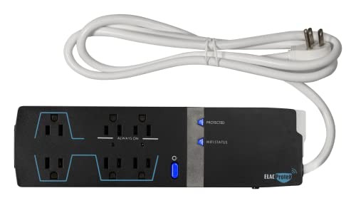 Elac PB-62W Protek 6 Outlet Smart Surge Protector