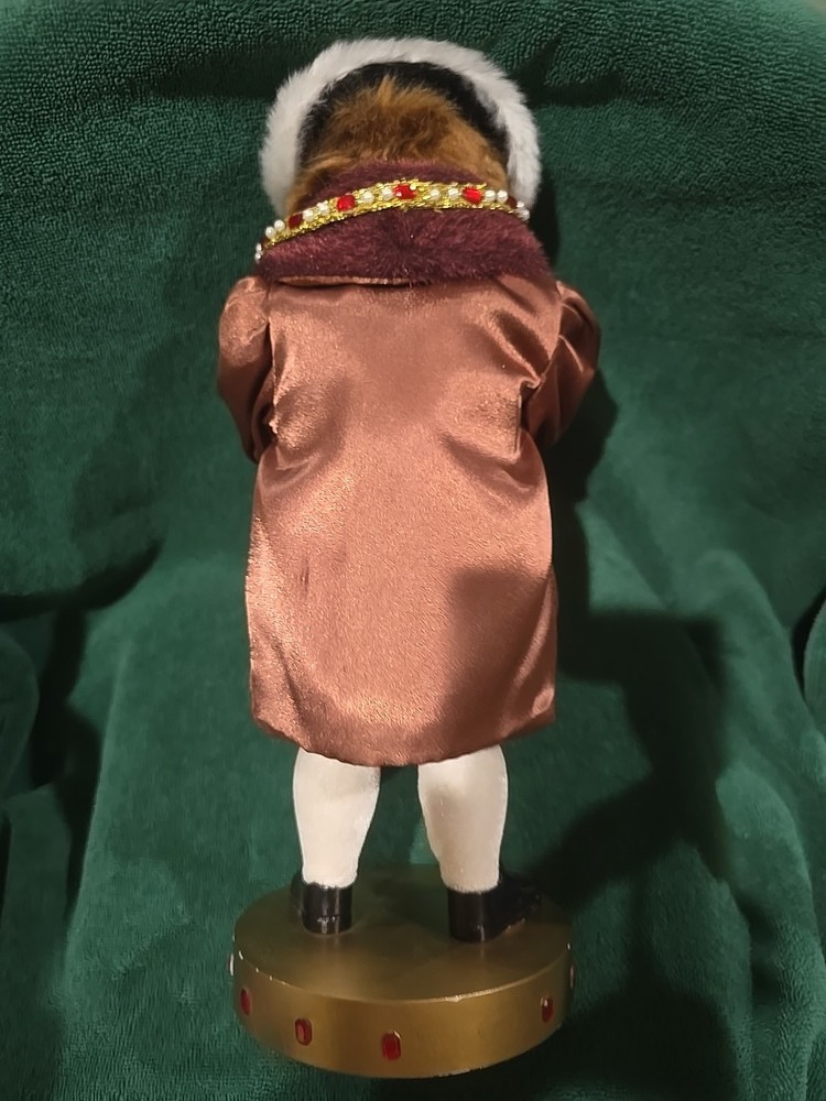 Vintage Henry The Eighth Nutcracker 2005 Nutcracker Village 14”tall