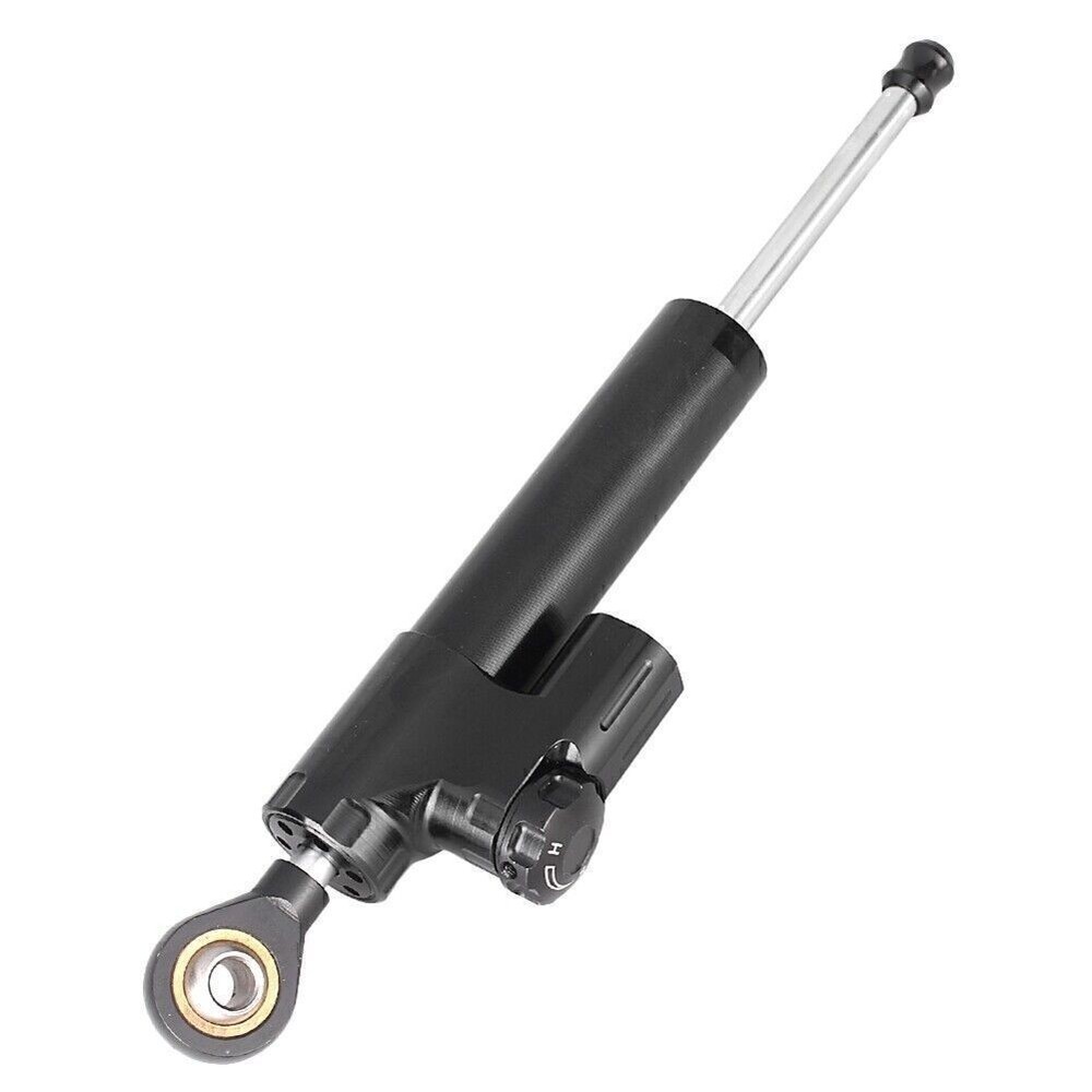 Racing Steering Damper Stabilizer Black Adjustable Balance Universal