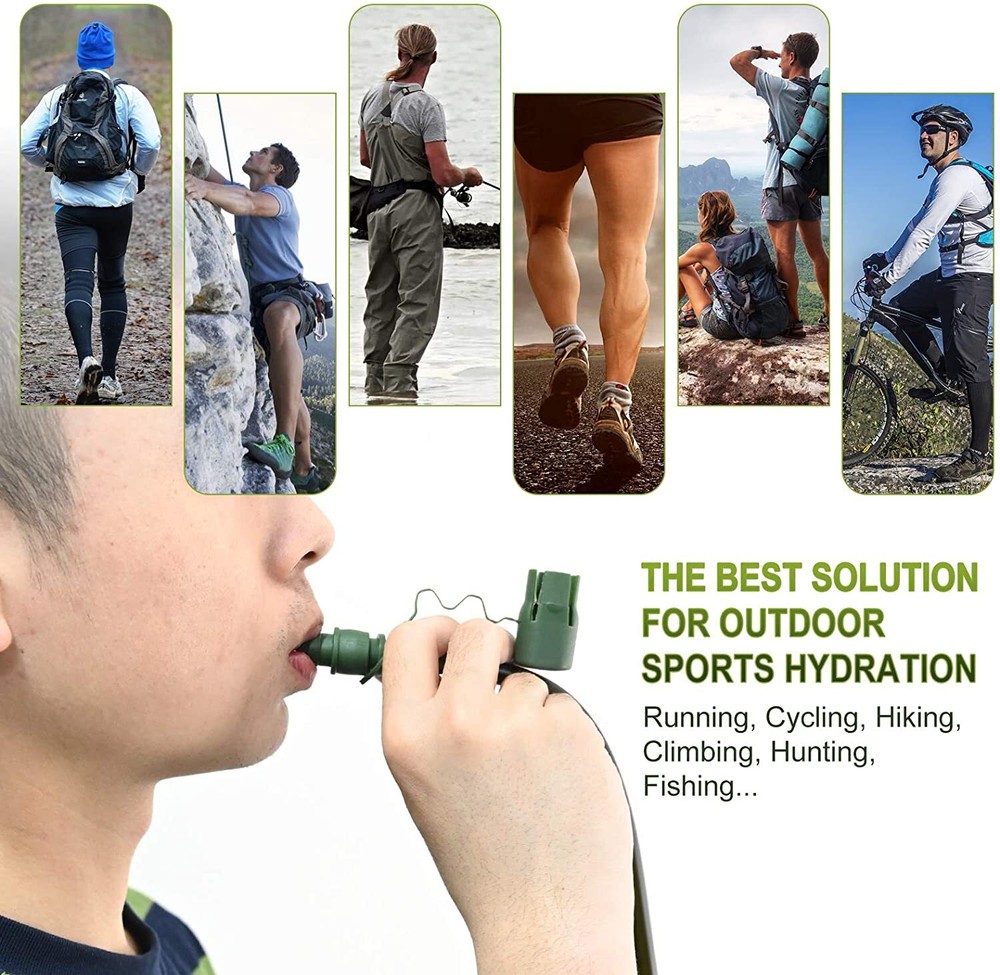 2L Water Bladder Backpack Hydration System Camel bak Pack Bag Camping Hiking AUS