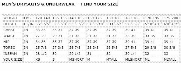 Bare Aqua-Trek 1 Tech Mens Drysuit