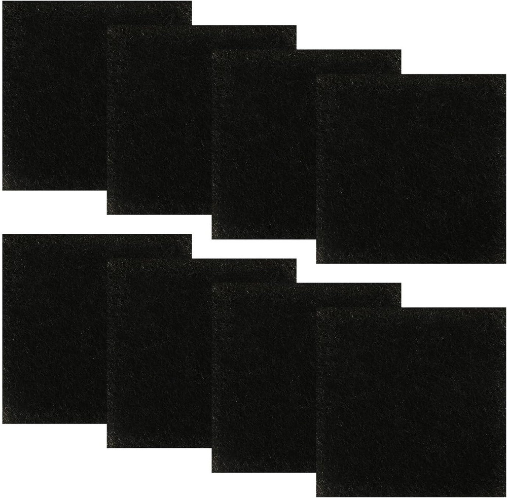 Resinta 8 Pack Activated Carbon Compost Caddy Filters Kitchen Compost Collector