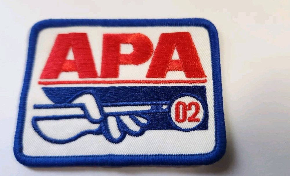 APA 2002 MEMBERSHIP PATCH  AMERICAN POOLPLAYERS ASSOCIATION