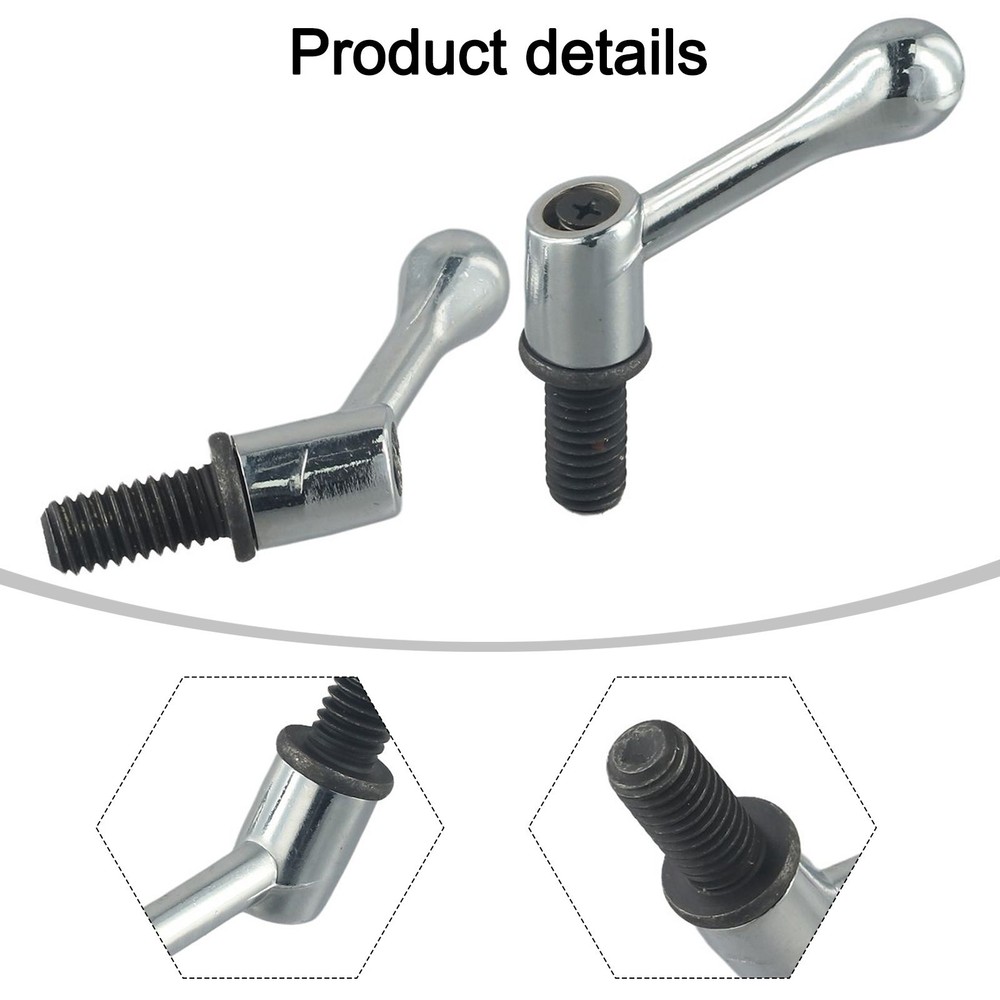 For Bridgeport Compatible 2PC Thread Adjustable Milling Machine Handle