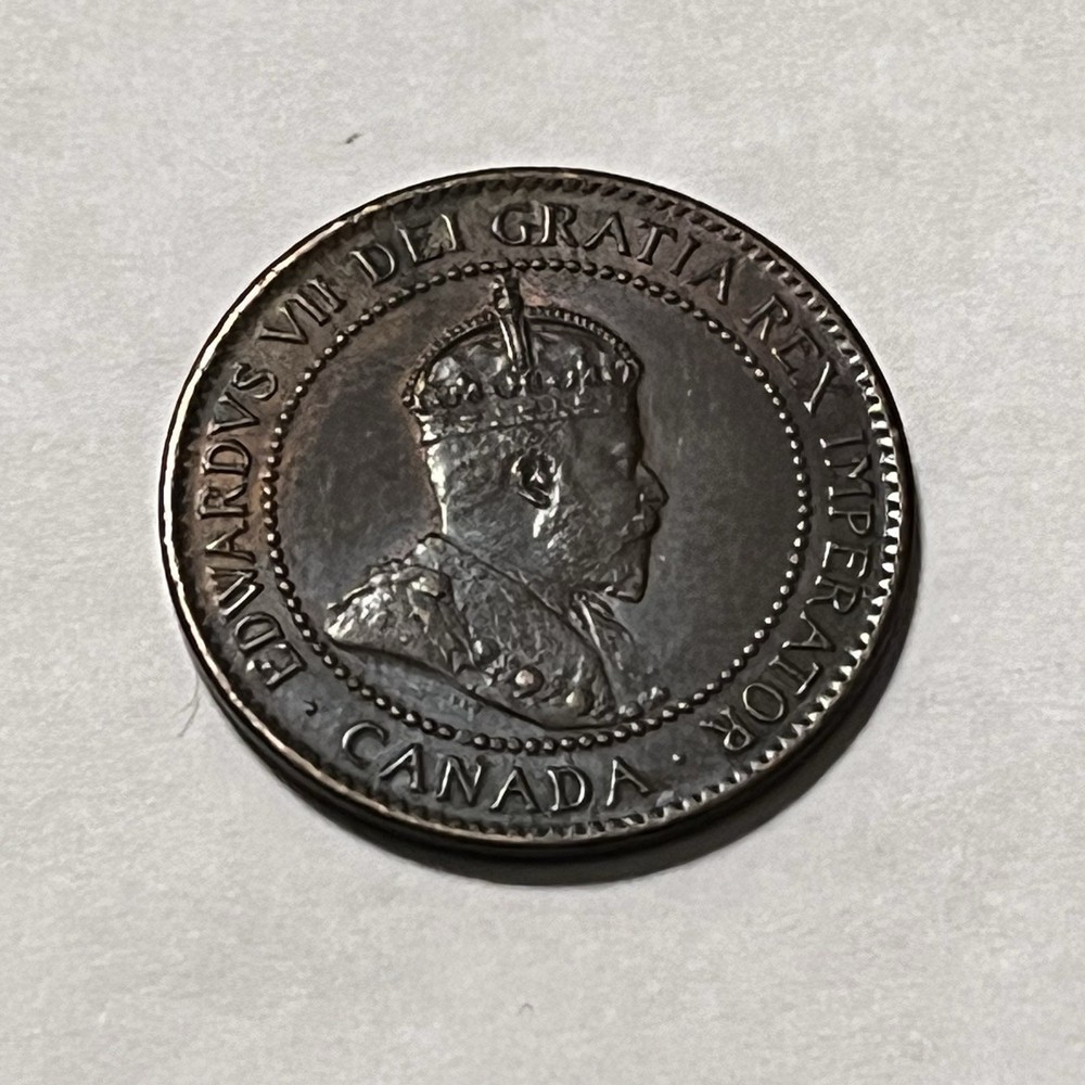 1906 Canada Large Cent Nice!!! Uncirculated Brn