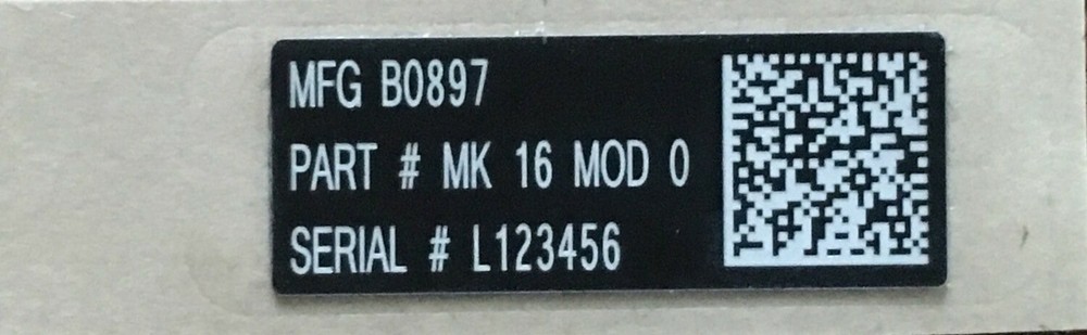 FNH SCAR 17/16 Custom UID Tag