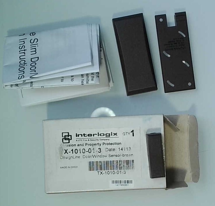 Interlogix TX-1010-01-3 Security System Door/Window Sensor Brown (No Battery)
