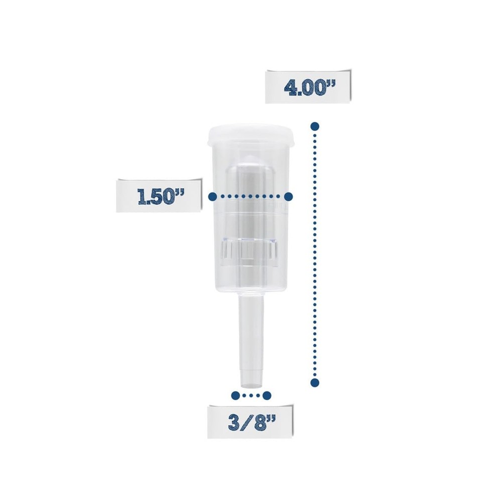 3piece Airlock 4 Pack โ€ Brewing & Fermentation Airlocks โ€ Use With Drille...