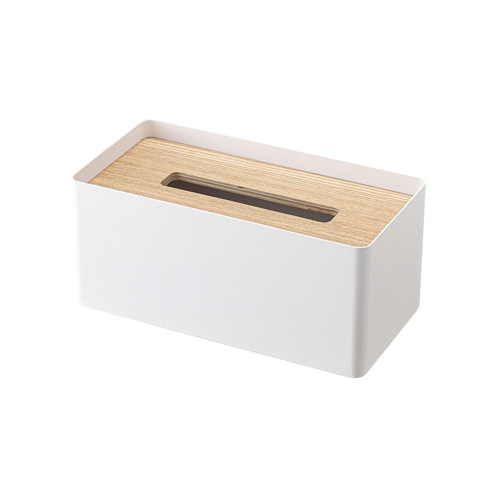Yamazaki Home RIN Tissue Box Cover - Steel