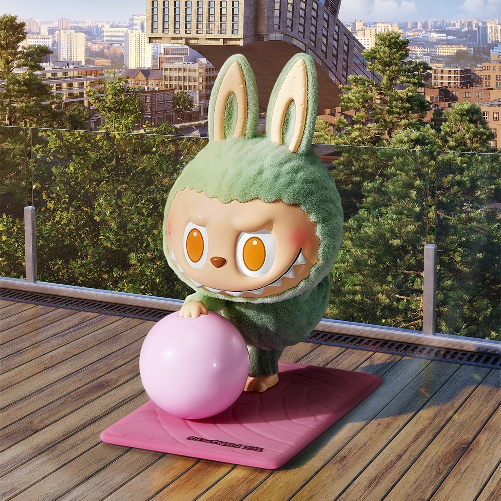 POP MART The Monsters Lazy Yoga Series Single Box,