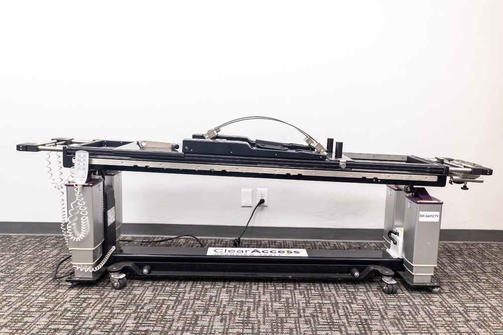 OR Safety ClearAccess OpenView Spinal Surgical Table- Available at Simon Medical