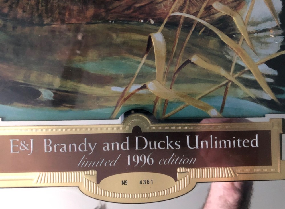 1996 DUCKS UNLIMITED LIMITED EDITION-#4361 BAR MIRROR