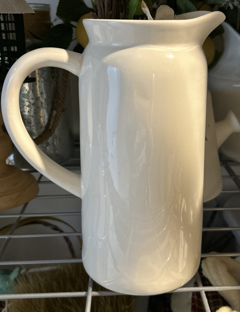 Rae Dunn GAME DAY Large Ceramic Pitcher NEW