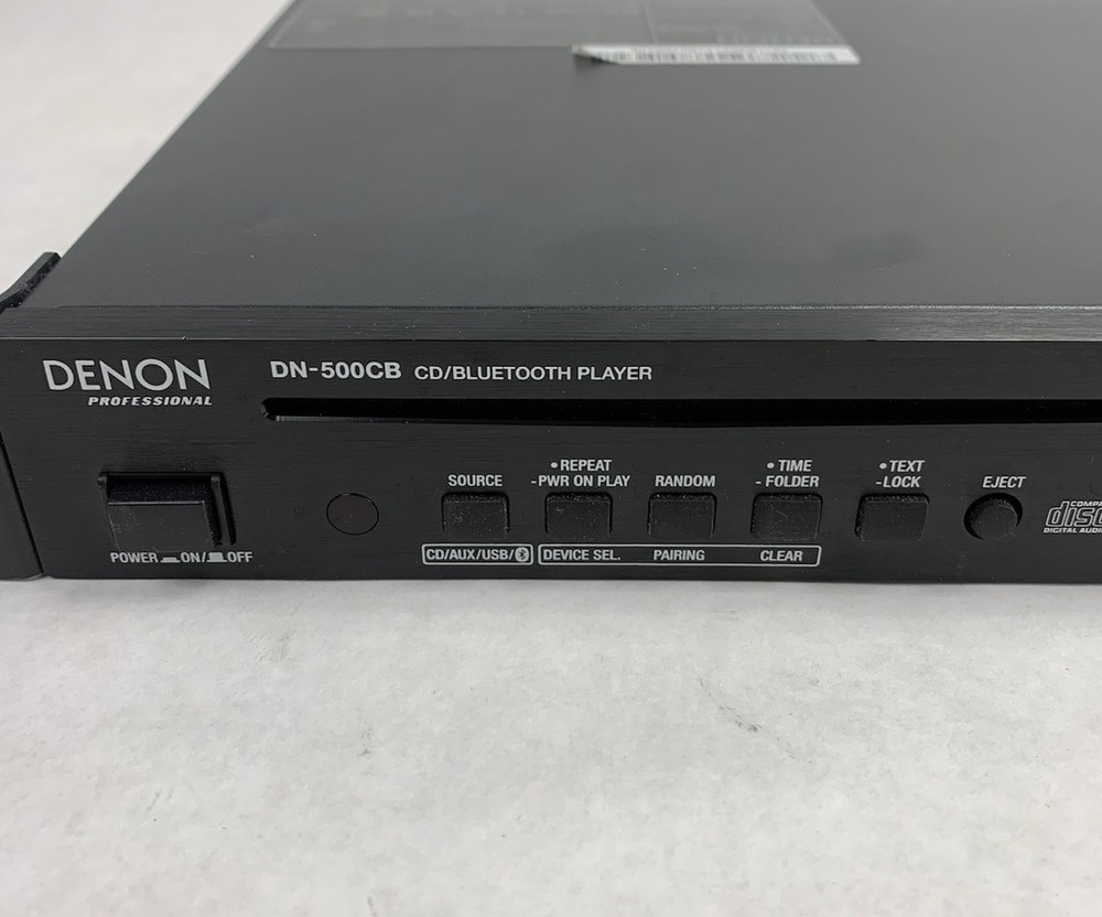 Denon DN-500CB CD/Bluetooth Player - Parts or Repair