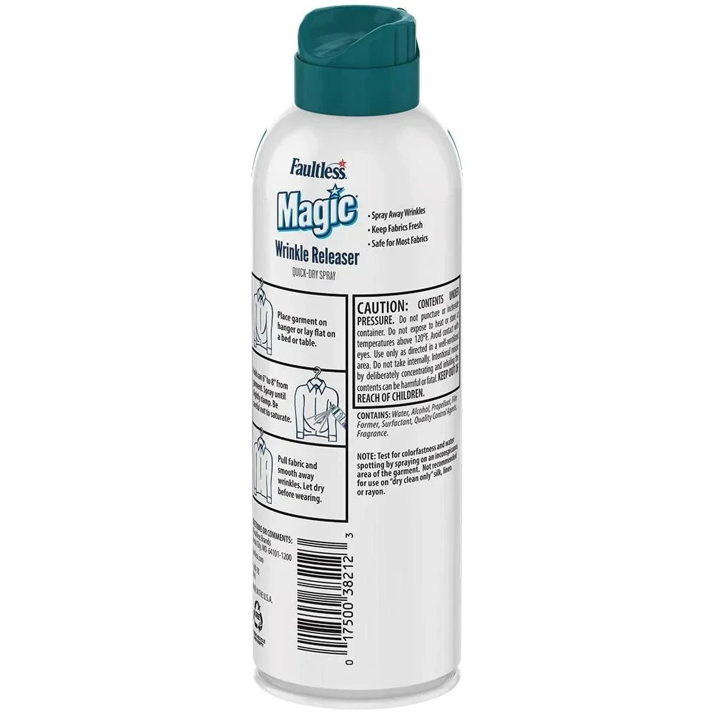 Magic Wrinkle Releaser Spray 3 Pack – Quick Dry Fabric Refresher