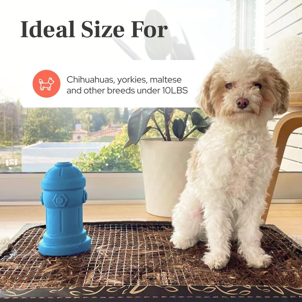 Small Dog Fire Hydrant 4x7 Inches - Perfect Potty Training Solution for Pets