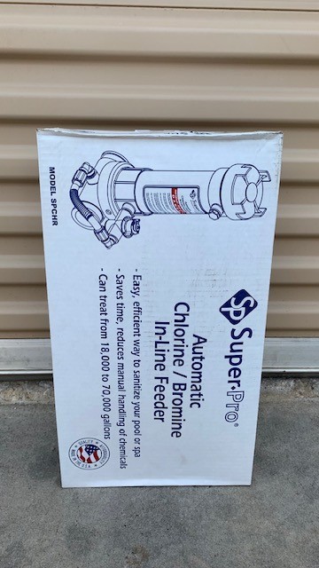 Super Pro Automatic Chlorine/ Bromine In-Line Feeder - SPCHR