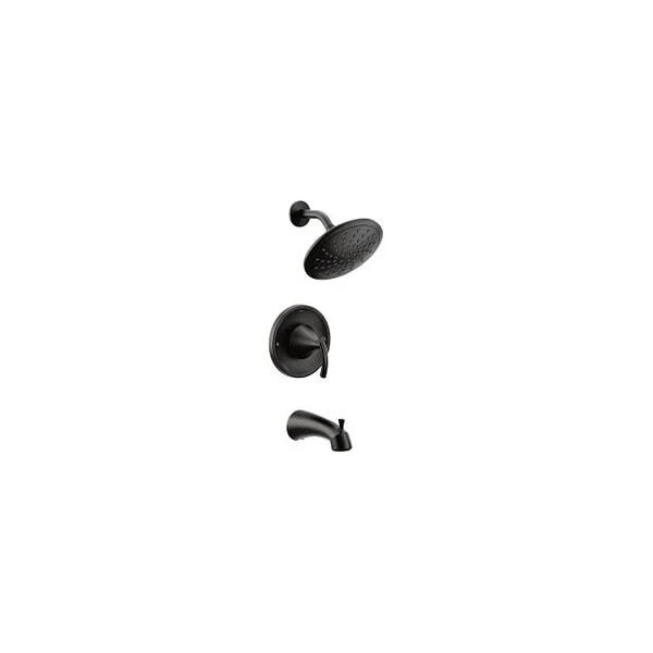 NIB Moen T2843EPBL Glyde Single Function Pressure Balanced Valve Trim - Black
