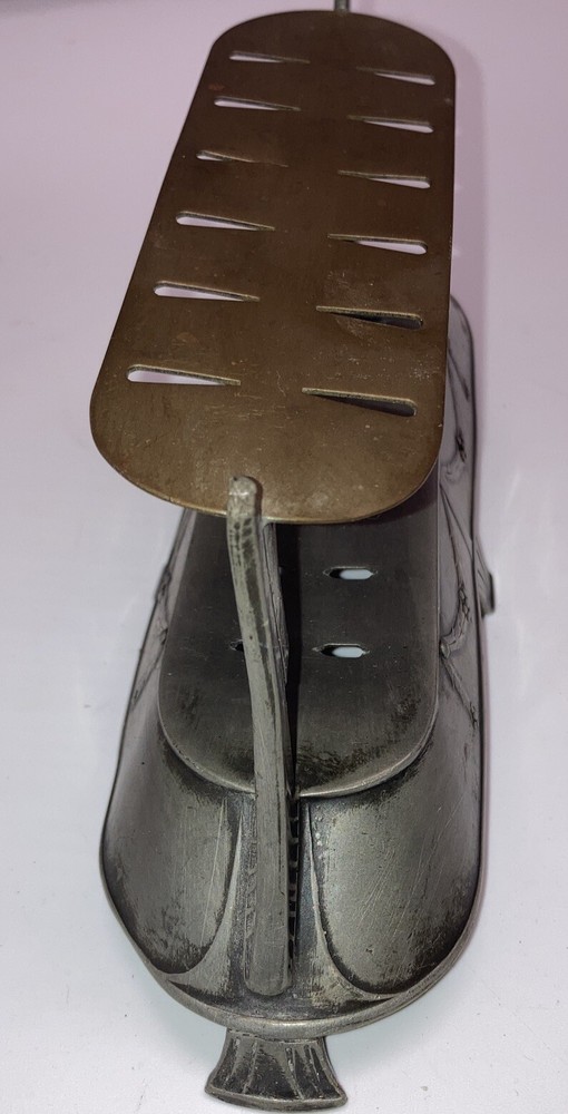 Ild British Antique silver knife holder Table stand with Markings