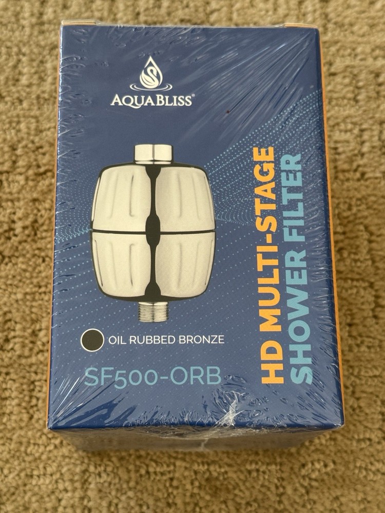AquaBliss HD Shower Filter - #1 HEAVY DUTY Multi-Stage Shower Filter (SF500-ORB)