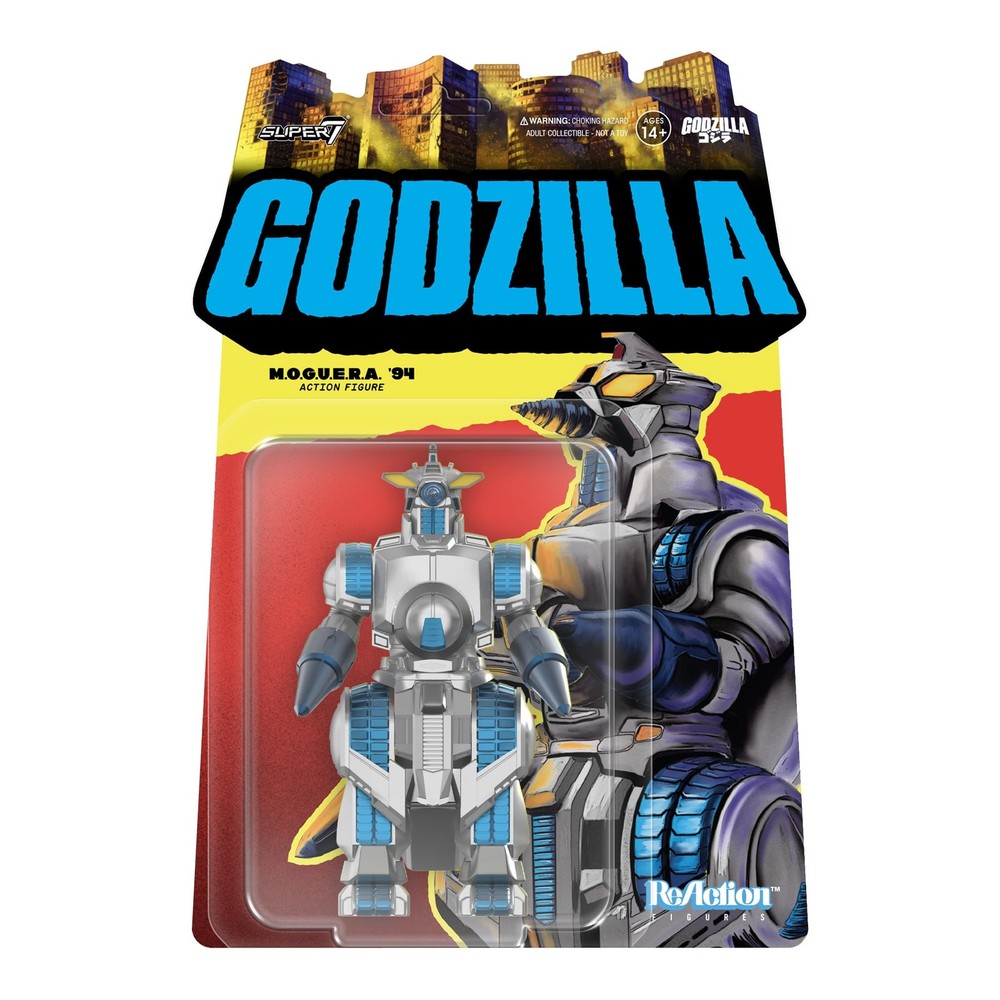 Super7 Reaction Figure Toho Godzilla 3.75 inch Scale, Multicolor