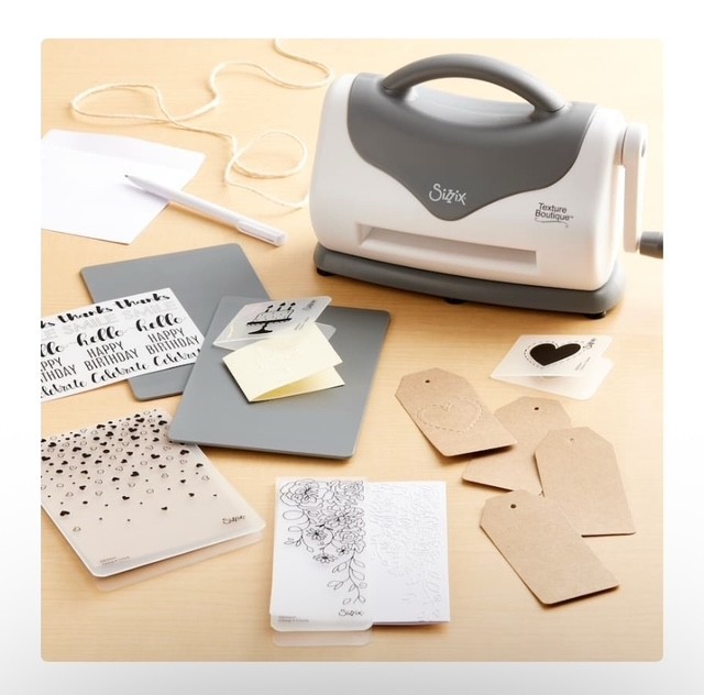 Sizzix TEXTURE BOUTIQUE Embossing Machine