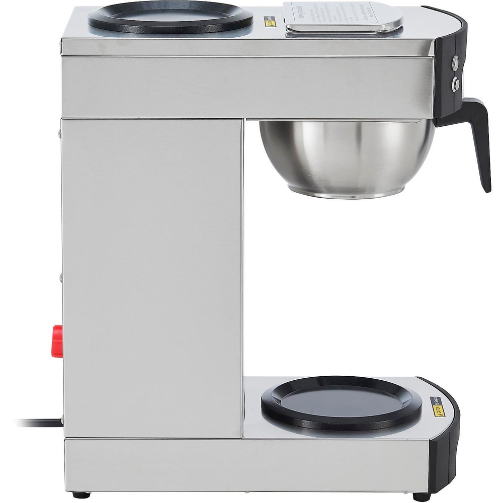 Global Industrial Automatic Coffee Maker 2 Warmers Without Decanter