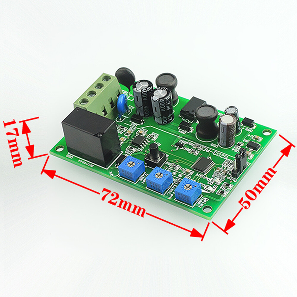 AC220V 10A Overcurrent Protector Lockturn Automatic Stop Protection Module