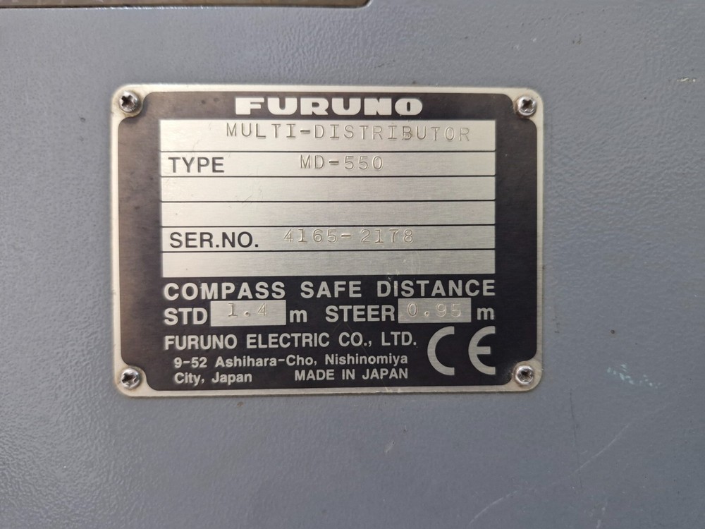 FURUNO MD-550 MULTI-PORT DATA DISTRIBUTOR UNIT