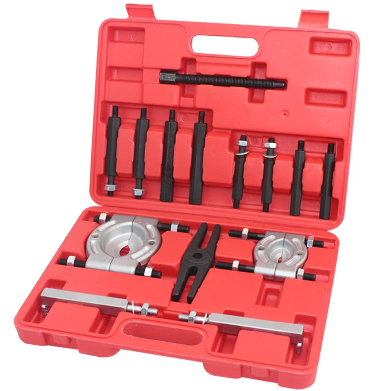 14PCS Bearing Separator Puller Kit 2" and 3" Splitters Remove Bearings Tool Set