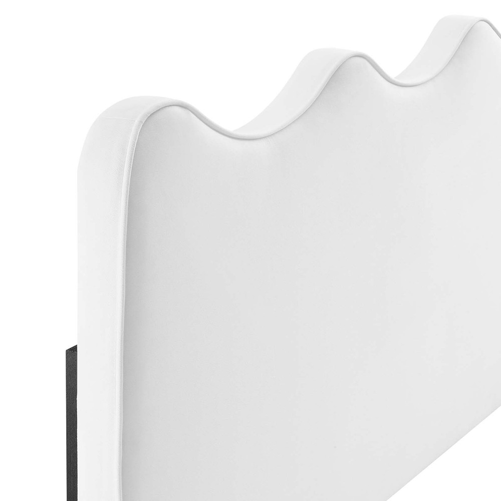 Modway Athena Performance Velvet Full/Queen Headboard in White