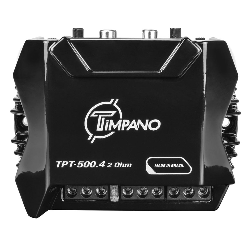 Full Range Class D Car Amp - 4 Channel 500W Mini Stereo