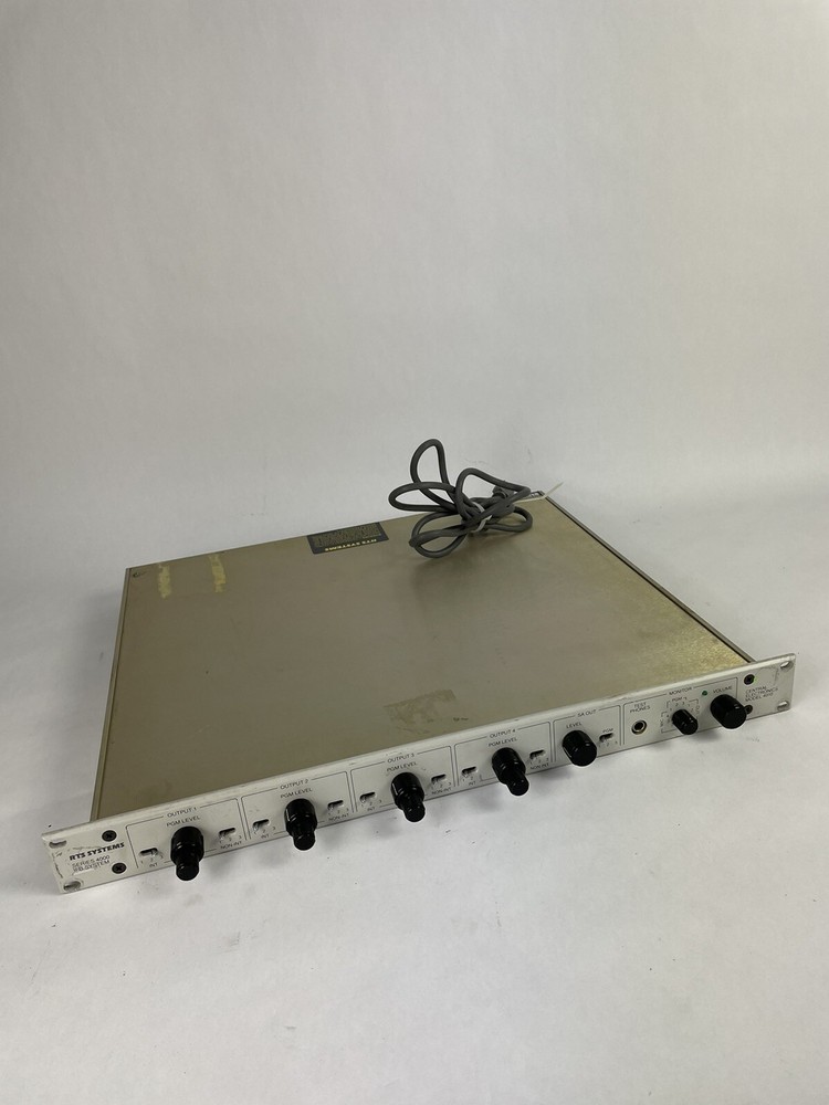 RTS Telex Model 4010 Central Electronics Series 4000 IFB System
