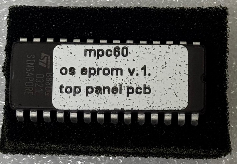 AKAI MPC-60 Top Panel PC Board OS EP- ROM Version 1.0