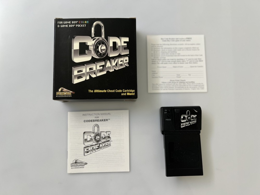Code Breaker Cheat Code Cartridge for Nintendo Game Boy Color & Pocket - Pelican