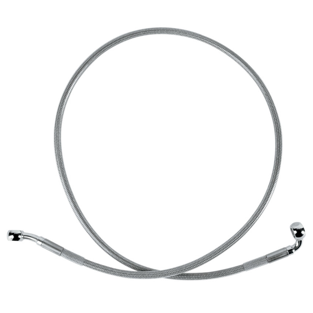 Front +4" Stainless Braided Brake Line 2000-2005 Harley Dyna Super Glide