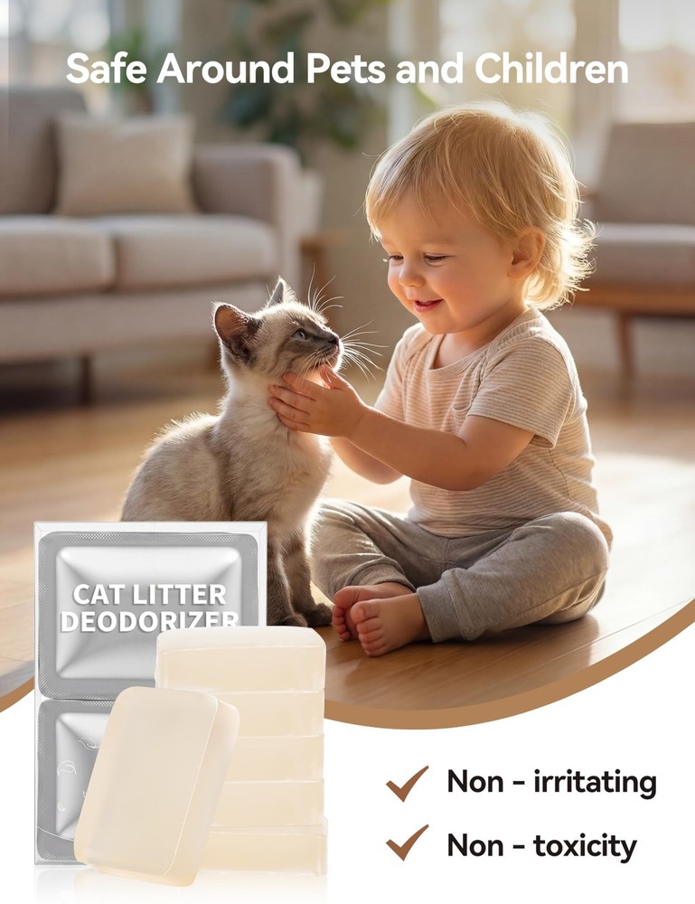 Odor Control for Cat Litter , Fits SC06 Automatic Litter , Long-Lasting Odor ...