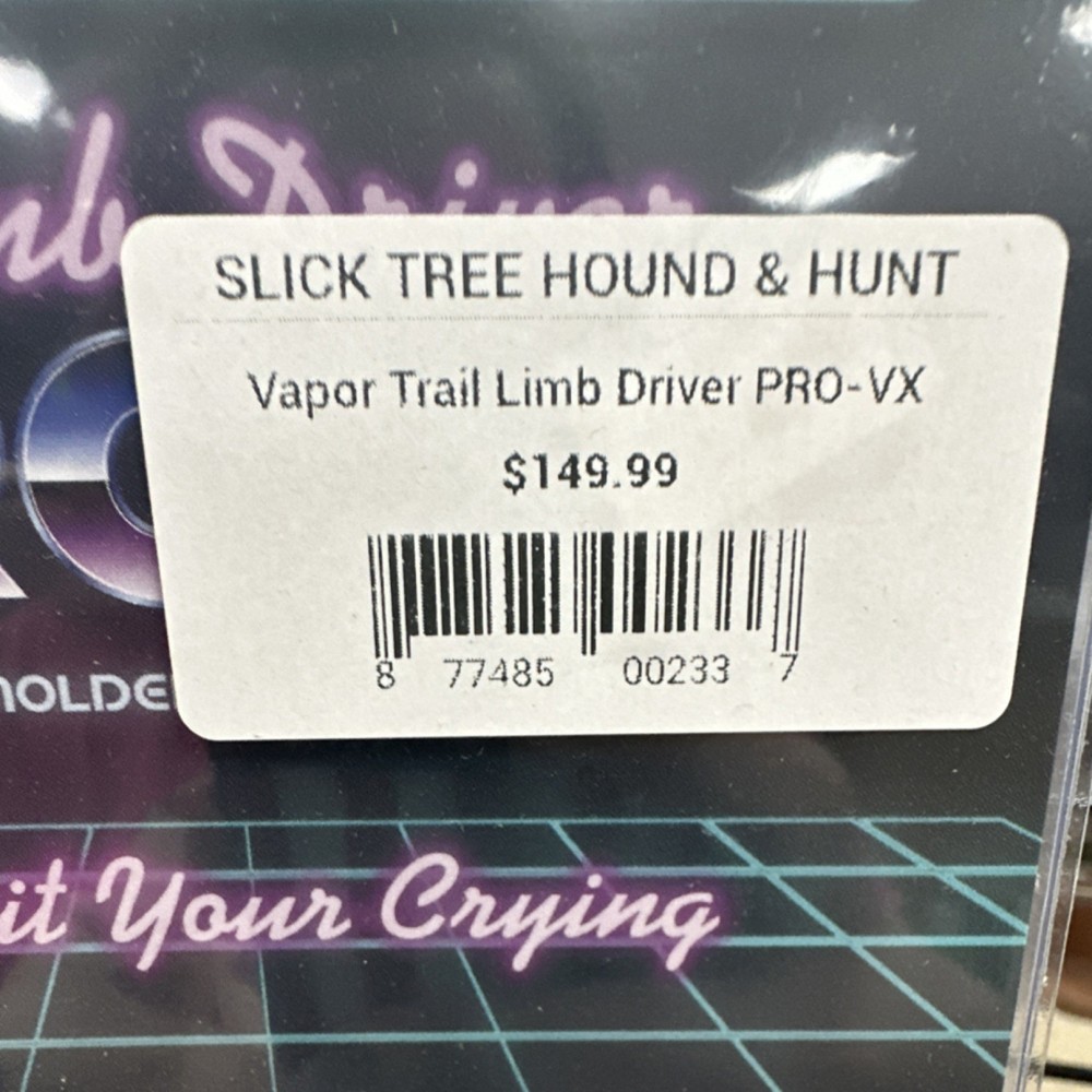 Vapor Trail Limb Driver PRO-VX Drop Away Black Right Hand Compound Bow