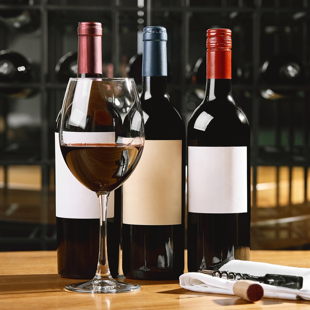 100Pack Heat Shrink with Tear Tab Wine Shrink Cap 30x60mm