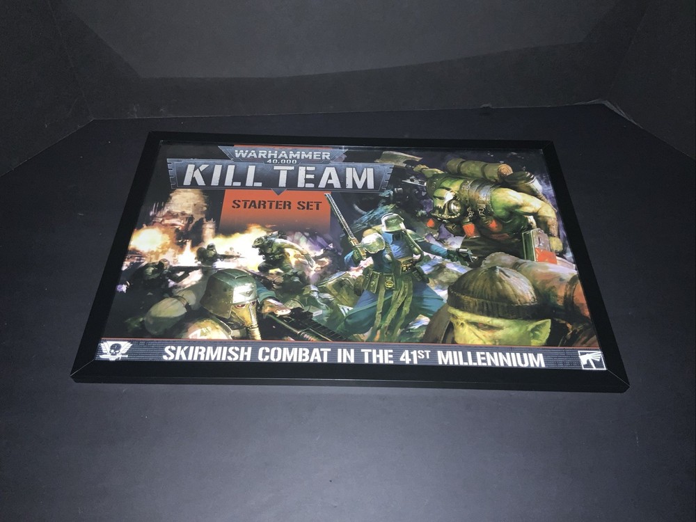 Framed KILLTEAM Starter Box Cover Art OOP Warhammer 40K DECOR - Wall Art
