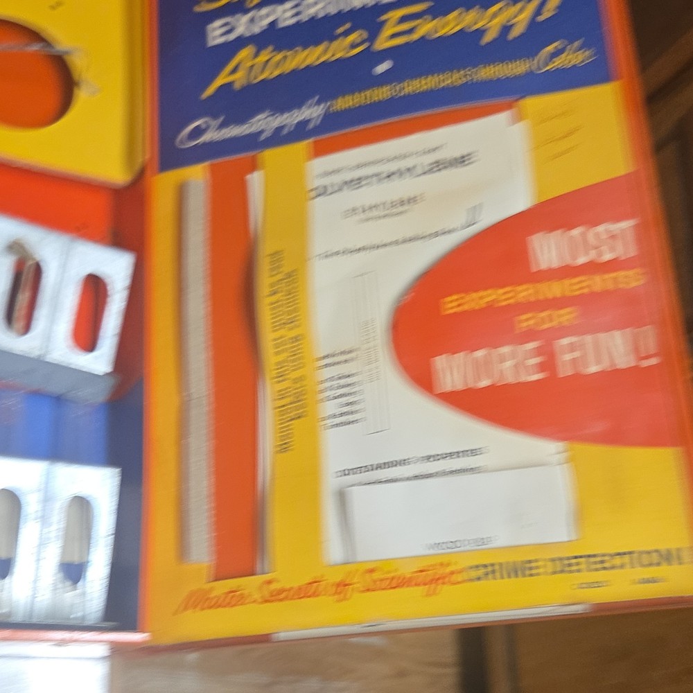 Gilbert Vintage Chemistry Experiment Lab Science Kit