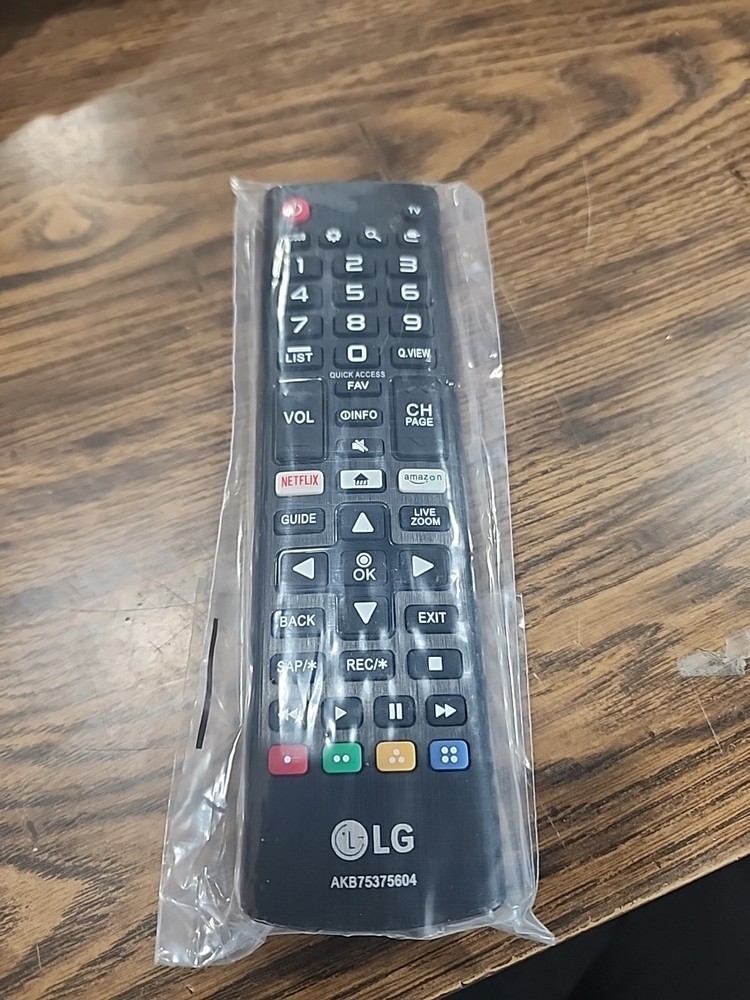 LG OEM Remote Control for Select LG TVs - Black