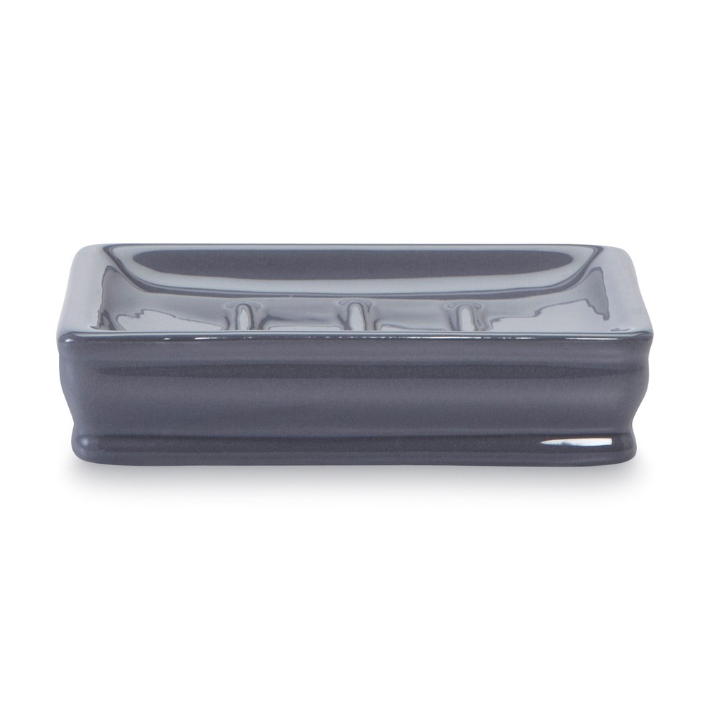 Cannon Soap Dish - Steel Grey