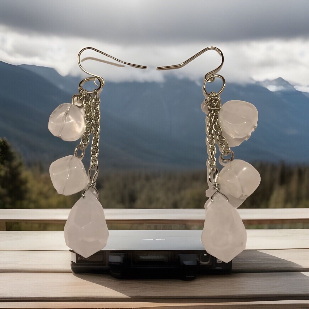 PREMIER DESIGNS FROSTED EARRIINGS
