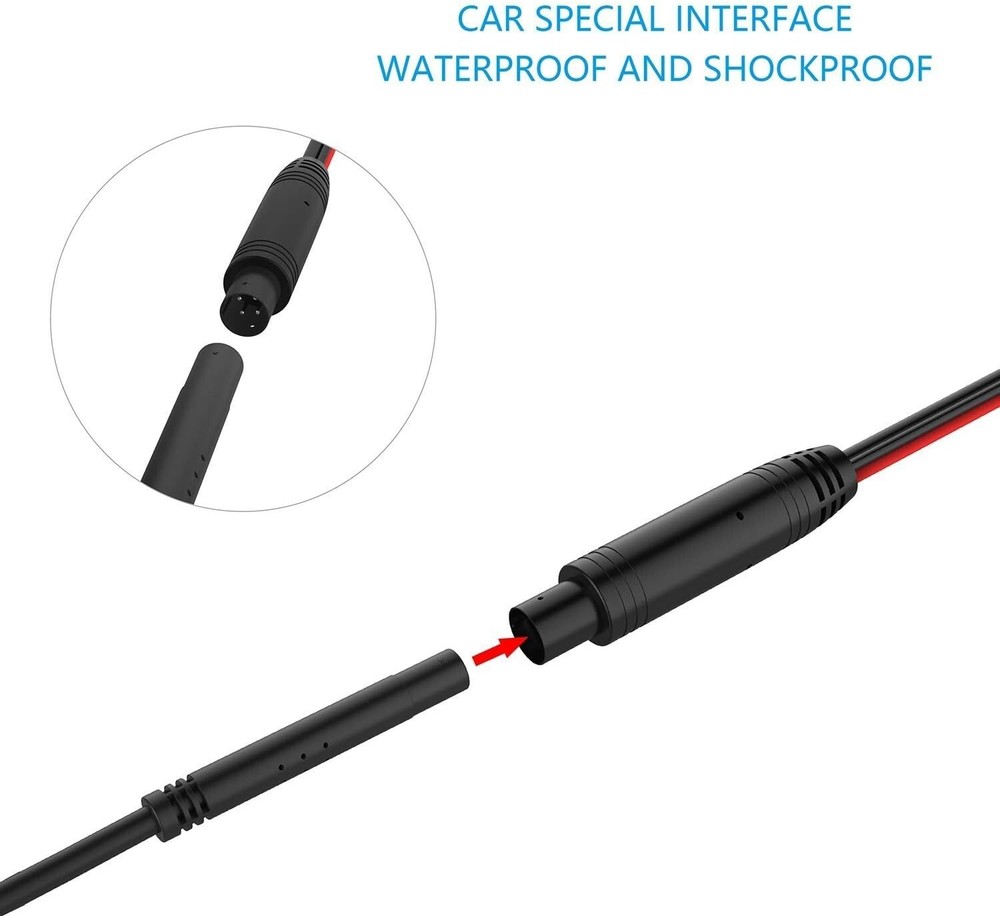 Backup Camera Rearview License Plate for DUAL DMCPA70