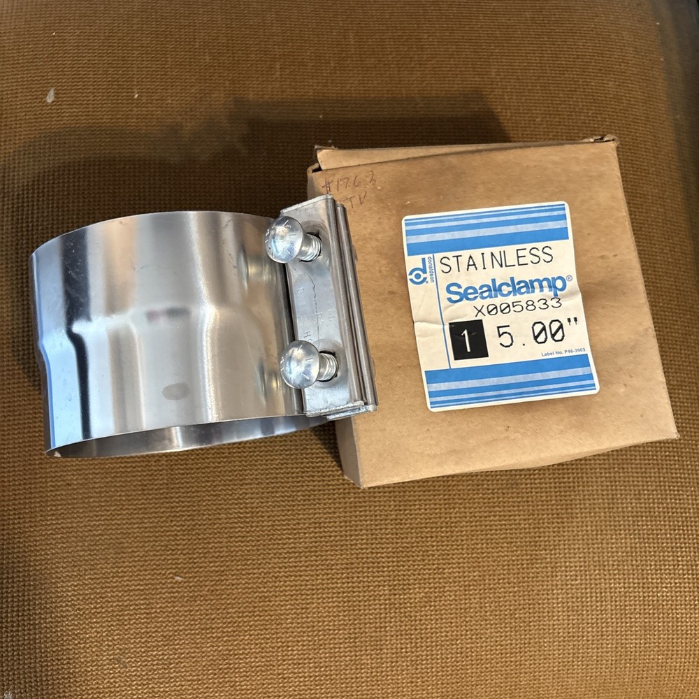 Donaldson Stainless Sealclamp X005833 5”