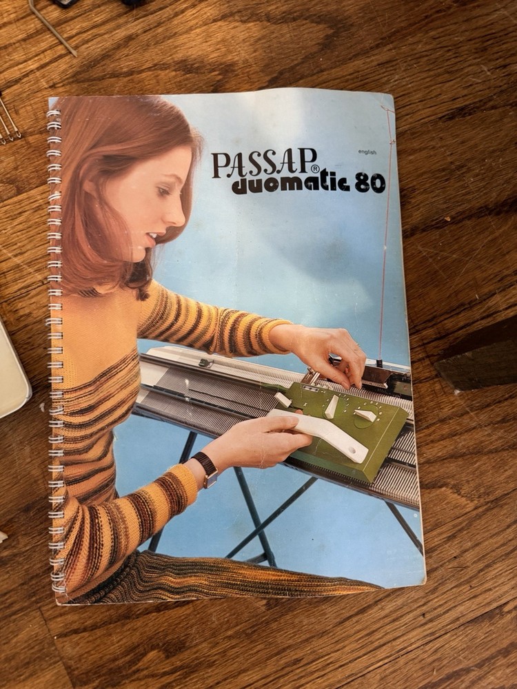 Passap Duomatic 80 Knitting Machine