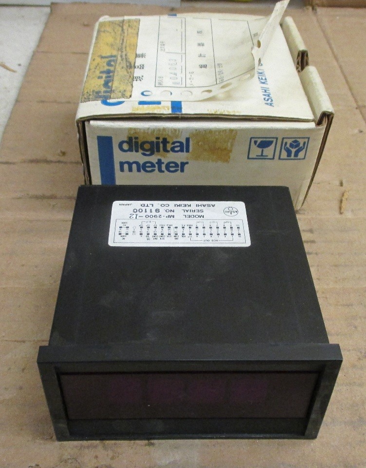 Asahi Keiki  MP2900-12 Digital Meter
