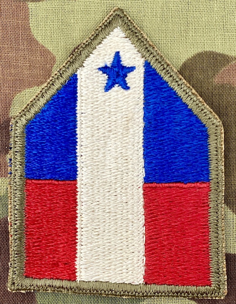 Original WWII US Army Northwest Service Command - SSI cut-edge